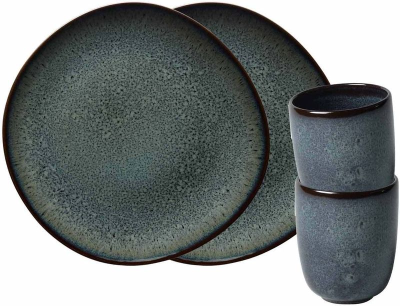 like. by Villeroy & Boch Frühstücks-Set Lave 4er Set