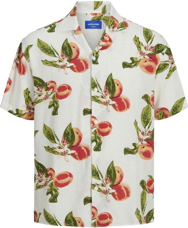 Jack & Jones Hemd LUKE FLORES Kurzarmhemd