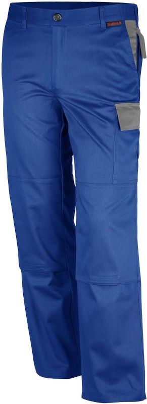 QUALITEX HIGH QUALITY WORKWEAR Bundhose image kornblau/hellgrau Damen: 40 Herren: 46