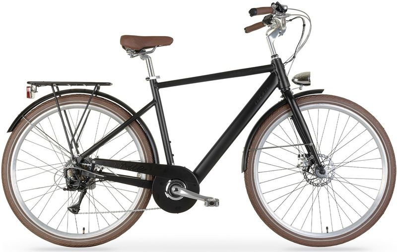 MBM Elektro-Citybike LA RUE 2.0 MAN, schwarz