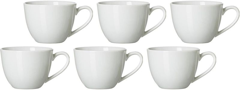 Ritzenhoff & Breker Kaffeetassen Bianco 430 ml 6er Set