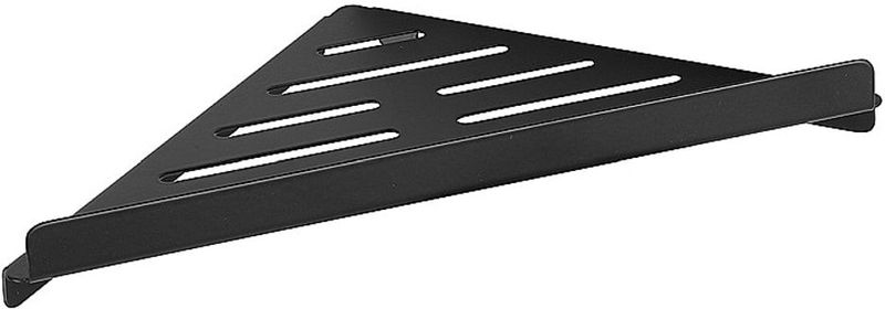 Brillantbad BARK Eckseifenkorb Messing Schwarz für Bad & Küche >> zum Bohren