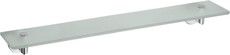 Brillantbad BOMEGA Glasablage Messing Chrom poliert für Bad & Küche >> zum Bohren