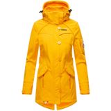 MARIKOO Damen Outdoor Softshell Jacke mit abnehmbarer Kapuze Soulinaa