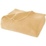 WOHNWOHL® Wohndecke uni • Soft-Fleece-Decke • Polarfleece-Decke • Tagesdecke • Kuscheldecke • Viscose-Decke Mischung • Sofaüberwurf • Fleecedecke • Couch-Decke • Überwurf • weiche Tagesdecke • 150 cm x 200 cm • 60% Polyester, 40% Viskose •