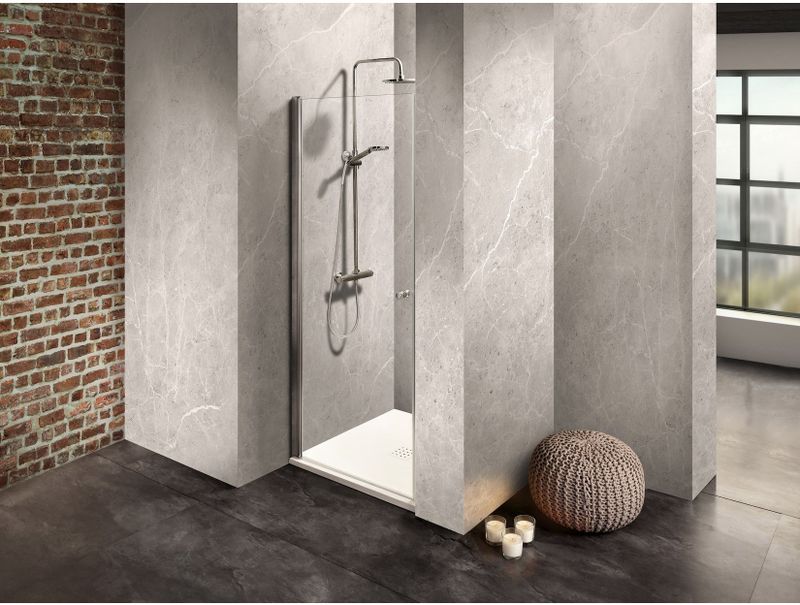 Dusche/Duschkabine Dusbad Vital 2 Pendeltür für Nische  900mm