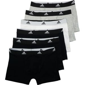 Adidas Unterhose Trunks mit Logo-Bund 6er Pack