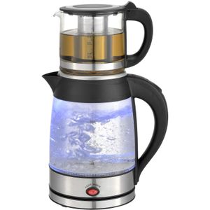 Zilan Teekocher 1.8L 2200W Edelstahl BPA-Frei Teemaschine Kettle
