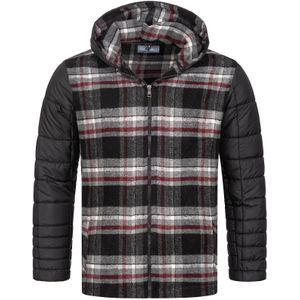 Rock Creek Winterjacke Kariert Regular Fit