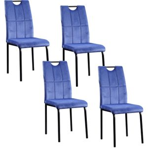 HTI-Living Stuhl Denton Velvet 4er-Set