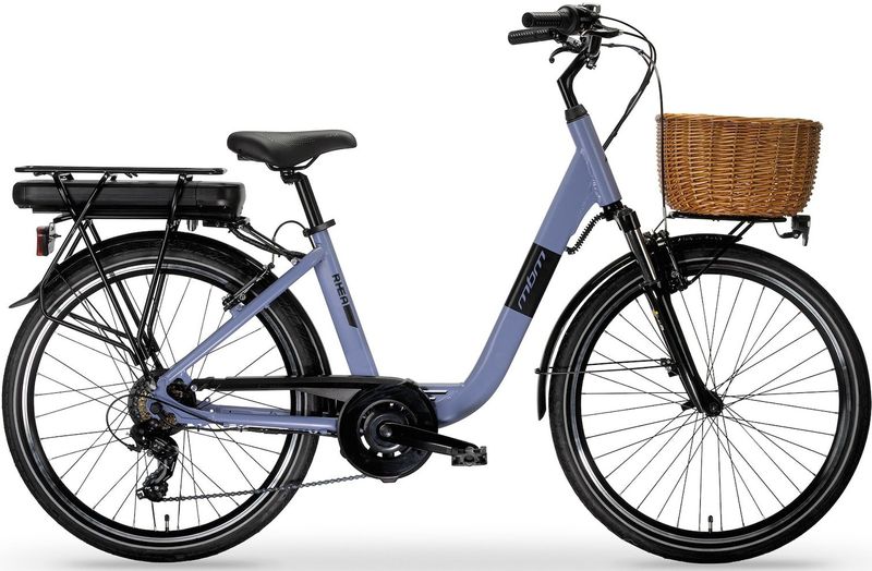 MBM Elektro-Citybike RHEA  24 Zoll, blau