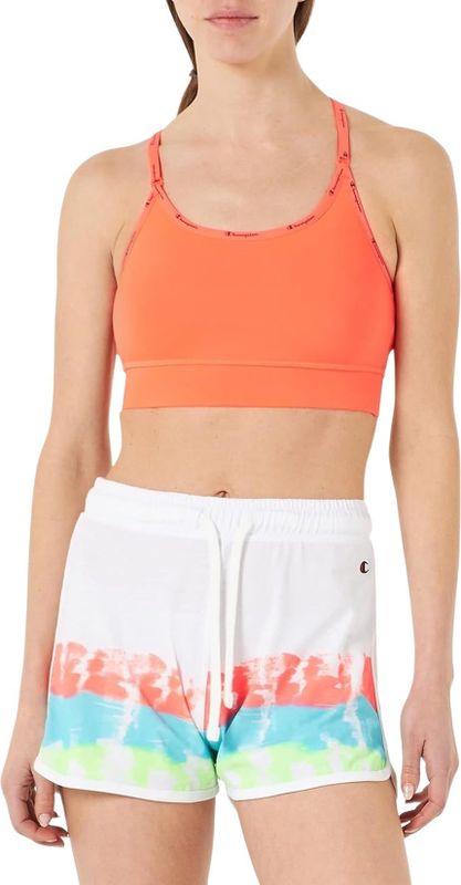 Champion BH Elastischer Sport-BH mit verstellbaren Träger, Racerback und Logoprint