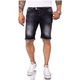 Rock Creek Shorts Jeansshorts Dunkelgrau Regular Fit