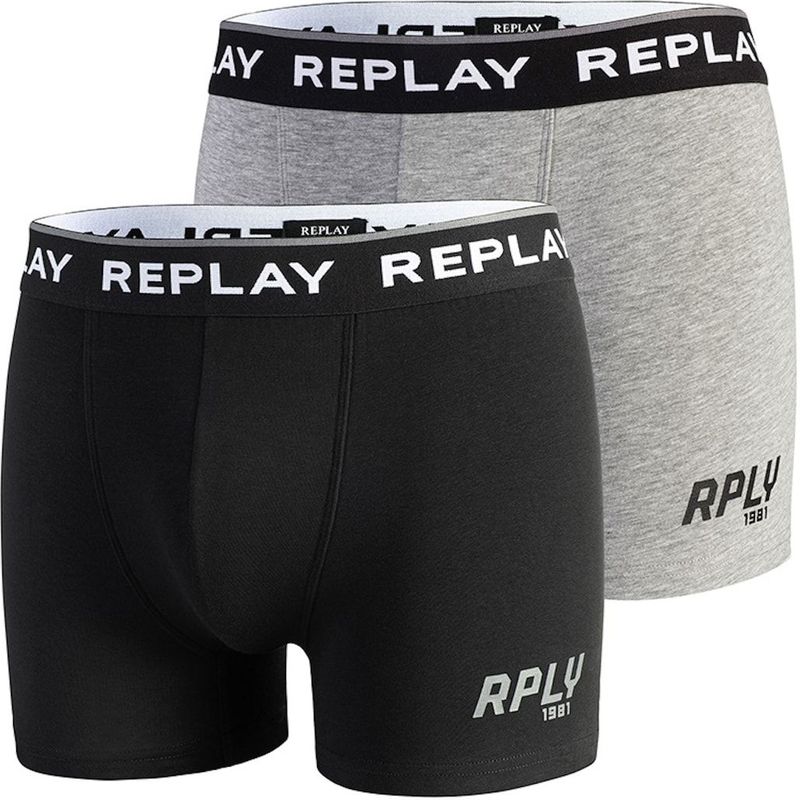 Replay Unterhose Trunks 2er Pack