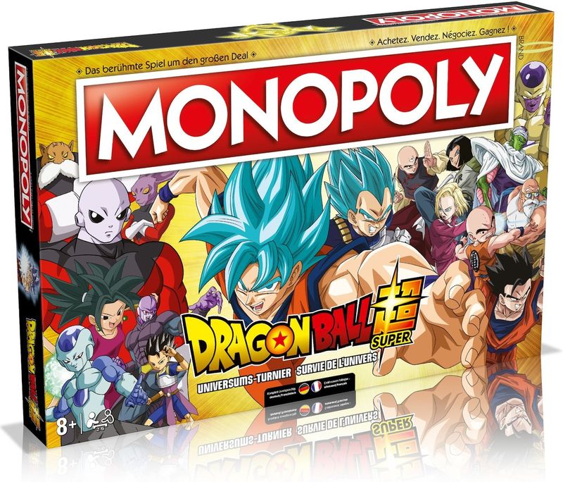 Monopoly Dragon Ball Super (deutsch/französisch) Brettspiel Gesellschaftsspiel Anime