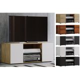 VCM TV Möbel  Lowboard  Fernsehschrank  Maße H. 40 x T. 36 cm  Fernseh Möbel - Lowina