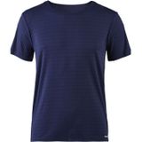 Bruno Banani Shirt Kurzarmshirt Check Line 2.0 mit Rundhalsausschnitt und Logo-Patch