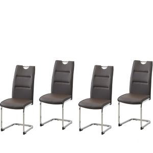 HTI-Living Schwingstuhl DannyC PU Braun