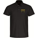 multifanshop Poloshirt - Dortmund - Herzschlag - Druck gelb - Polo