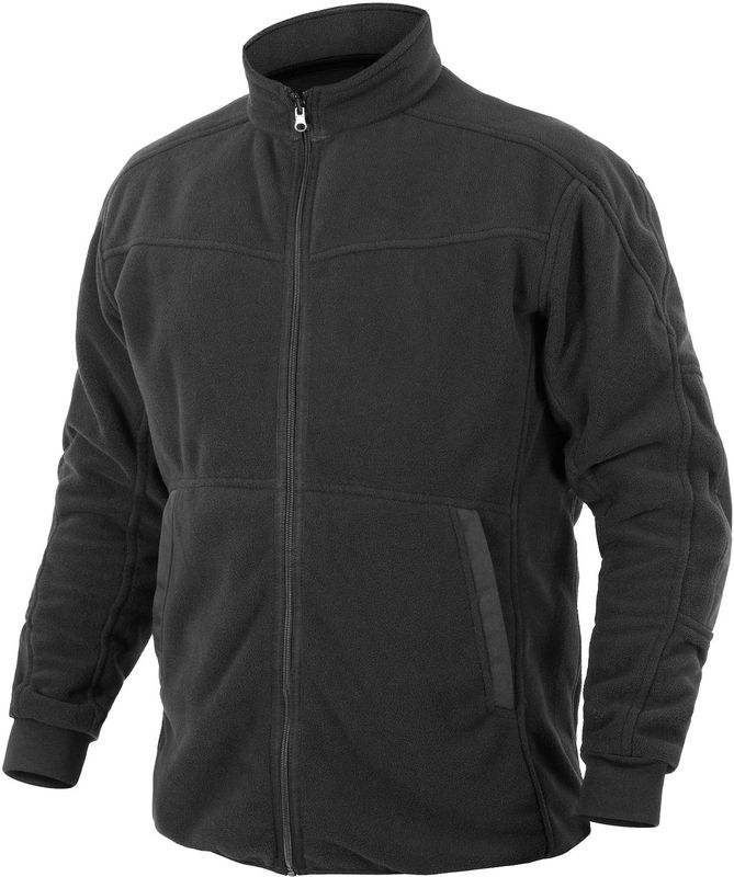QUALITEX HIGH QUALITY WORKWEAR Fleecejacke IND schwarz Damen: 5XL Herren: 5XL