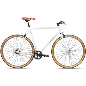 Chrisson Vintage Road N3 Fitnessbike 28 Zoll 160 - 190 cm Urban Bike 3 Gang Nabenschaltung Fitnessrad Fahrrad retro weiß 52 cm