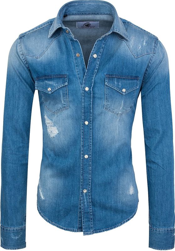 Rock Creek Hemd Jeanshemd Regular Fit