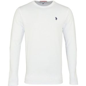 U.S. POLO Longsleeve Langarmshirt mit Rundhalsausschnitt R-Neck
