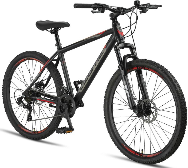 Licorne Bike Guide Premium Mountainbike in 20, 24 und 26 Zoll - Fahrrad für Mädchen, Jungen, Herren und Damen - Shimano 21 Gang-Schaltung, Kinderfahrrad, Kinder