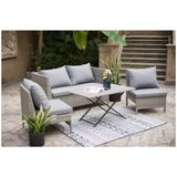 4-teiliges Gartenmöbel Set Los Angeles