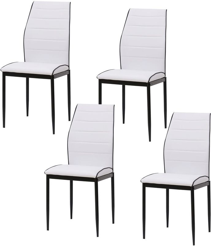 HTI-Living Stuhl Madison PU 4er-Set