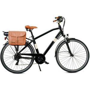 MBM Elektro-Citybike MONOTUBO CLASSIC Man 28 Zoll, schwarz