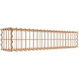 Gabiona Rostige Gabione 100 cm x 20 cm x 20 cm (L x H x T), Maschenweite 5 cm x 10 cm, Spirale
