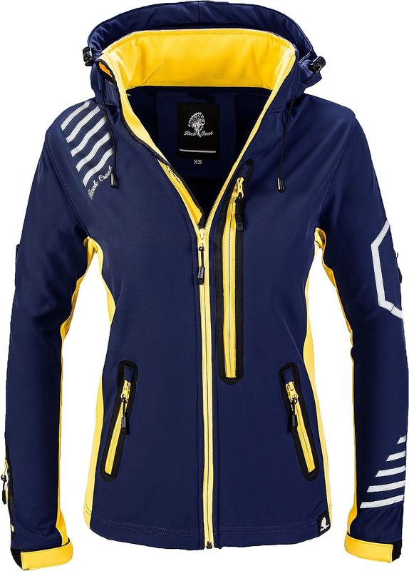Rock Creek Jacke Softshelljacke Regular Fit
