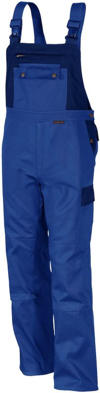 QUALITEX HIGH QUALITY WORKWEAR Latzhose image kornblau/marine Damen: 56 Herren: 62