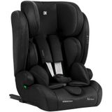 Kikkaboo Kindersitz i-Cross i-Size (76-150cm) Isofix Top Tether Kopfstütze Gurt schwarz