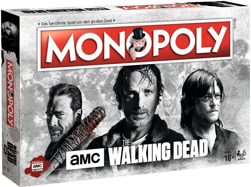 Monopoly The Walking Dead AMC Edition Brettspiel deutsch