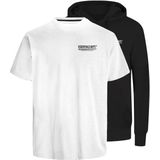 Jack & Jones Hoodie Olive Kurzarmshirt, Hoodie Kombo