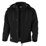 QUALITEX HIGH QUALITY WORKWEAR Softshelljacke PRO Winter schwarz Damen: 56 Herren: 3XL