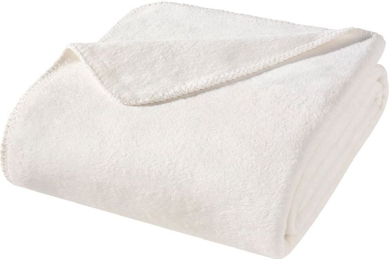 WOHNWOHL® Baumwolldecke • Kuscheldecke 150x200cm • Tagesdecke • Sofadecke • Wohndecke • Sofaüberwurf • Fleecedecke • Couch-Decke • Überwurf • Ökotex Zertifizierte • versch. Farben