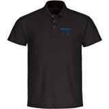 multifanshop Poloshirt - Paderborn - Herzschlag - Druck blau - Polo