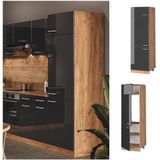 Vicco Kühlumbauschrank Küchenschrank Küchenzeile R-Line 60 cm Goldkraft Anthrazit