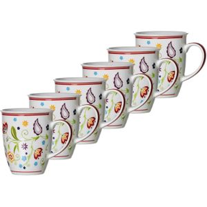 Ritzenhoff & Breker Kaffeebecher Shanti 320 ml 6er Set