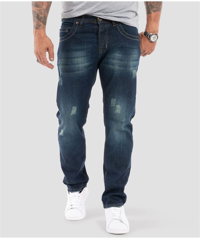 Rock Creek Jeans Comfort Fit Used-Look
