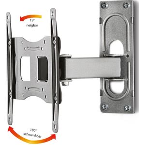 VCM Universal TV Halterung  VESA Wandhalterung  Halter Fernsehhalter neigbar schwenkbar  Belastbarkeit bis zu 15 kg - B-FS2