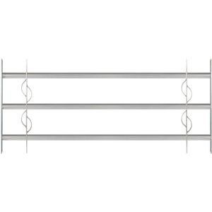 Alberts Fenstergitter Secorino Style 1000 - 1500 x 450 mm Ausziehgitter