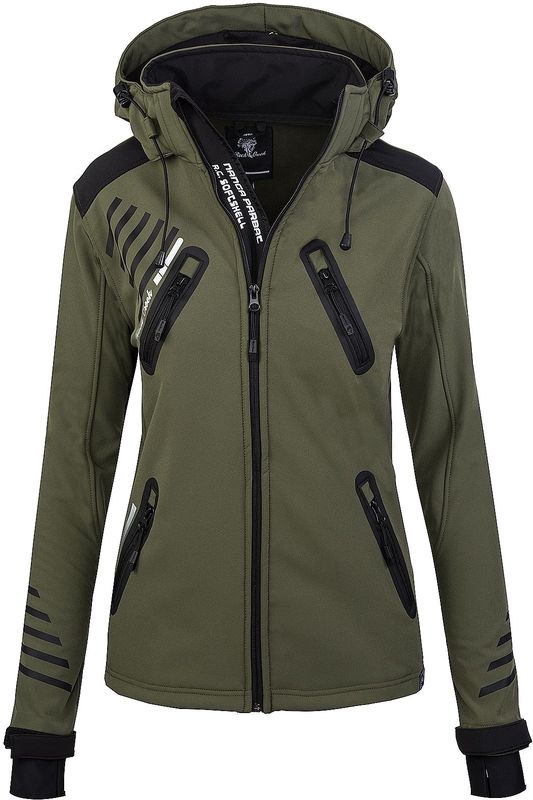 Rock Creek Jacke Softshelljacke Regular Fit