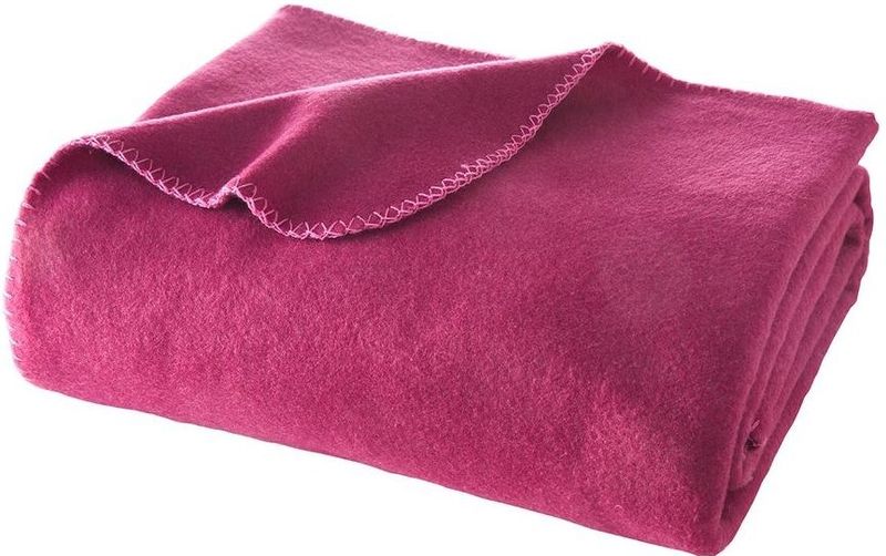 WOHNWOHL® Wohndecke uni • Soft-Fleece-Decke • Polarfleece-Decke • Tagesdecke • Kuscheldecke • Viscose-Decke Mischung • Sofaüberwurf • Fleecedecke • Couch-Decke • Überwurf • weiche Tagesdecke • 150 cm x 200 cm • 60% Polyester, 40% Viskose •