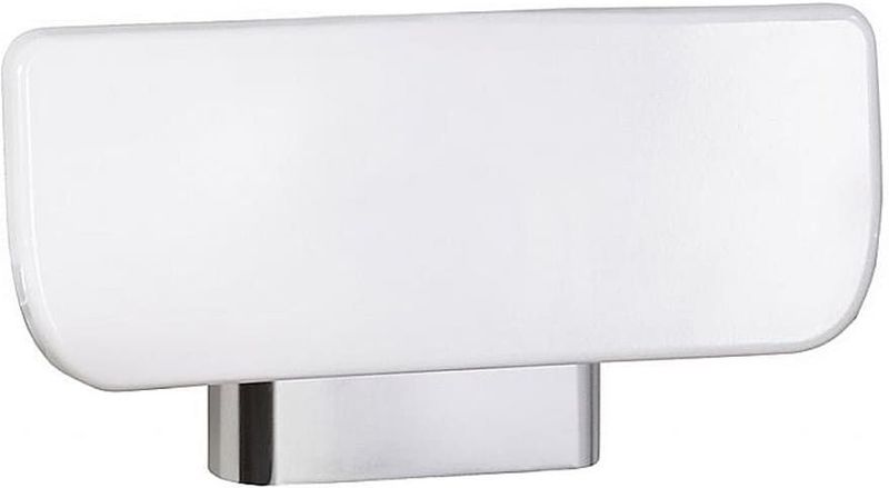 Brillantbad BELP Rückenlehne Aluminium Kunststoff Chrom 340x185x80 mm f�ür Bad & WC >> Zubehör
