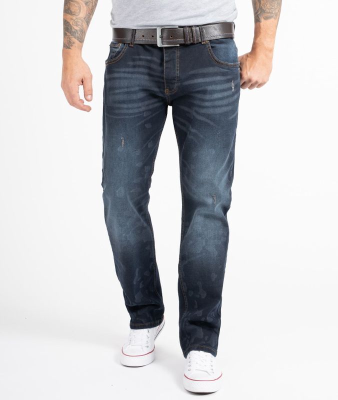 Rock Creek Jeans Straight-Cut