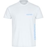 multifanshop Kinder T-Shirt - Argentinien - Brust & Seite - Druck hellblau - Kind